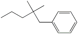 2,2-Dimethylpentylbenzene Struktur