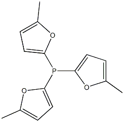 Tris(5-methyl-2-furyl)phosphine Struktur