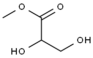 2,3-Dihydroxypropionic acid methyl ester Struktur