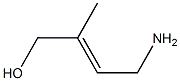 4-Amino-2-methyl-2-buten-1-ol Struktur