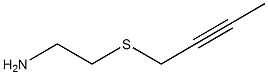 2-(2-Butynylthio)ethylamine Struktur