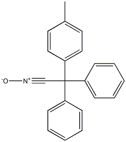 4-Methylphenyldiphenylacetonitrileoxide Struktur