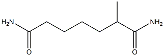 2-Methylpimelamide Struktur