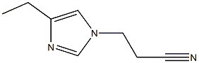 1-(2-Cyanoethyl)-4-ethyl-1H-imidazole Struktur