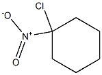 1-Nitro-1-chlorocyclohexane Struktur