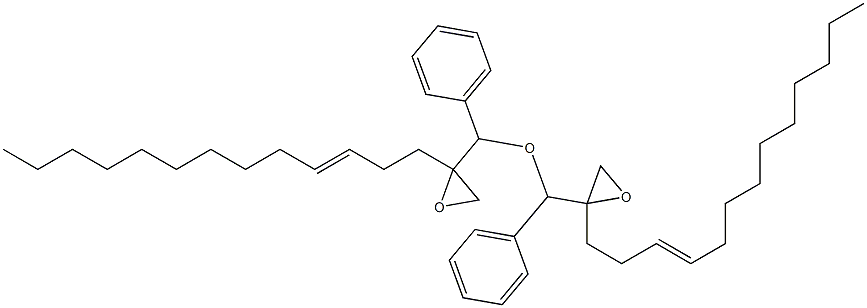 2-(3-Tridecenyl)phenylglycidyl ether Struktur