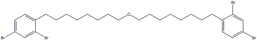 2,4-Dibromophenyloctyl ether Struktur