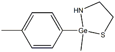 2-Methyl-2-(p-tolyl)-1,3,2-thiazagermolidine Struktur