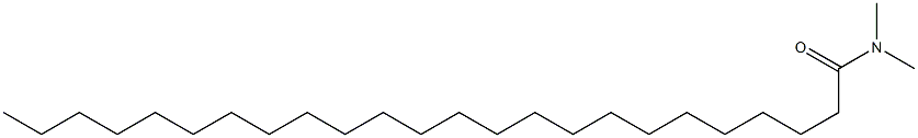 N,N-Dimethyltetracosanamide Struktur