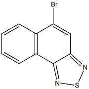 5-Bromonaphtho[1,2-c][1,2,5]thiadiazole Struktur