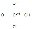 Chromium(VI) chloride dioxidehydroxide Struktur