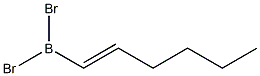 (E)-1-Hexenyldibromoborane Struktur