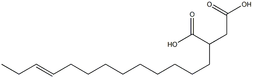 2-(10-Tridecenyl)succinic acid Struktur