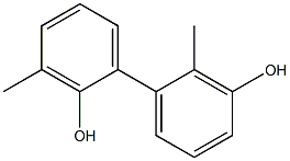 2',3-Dimethyl-1,1'-biphenyl-2,3'-diol Struktur