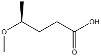 [S,(+)]-4-Methoxyvaleric acid Struktur