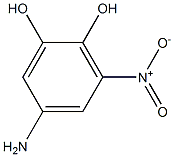 5-Amino-3-nitropyrocatechol Struktur