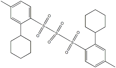 Cyclohexyltosyl sulfone Struktur