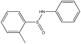 2-Methyl-N-phenylbenzenesulfinamide Struktur