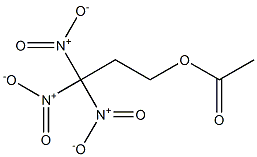 Acetic acid 3,3,3-trinitropropyl ester Struktur