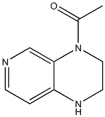 4-Acetyl-1,2,3,4-tetrahydropyrido[3,4-b]pyrazine Struktur