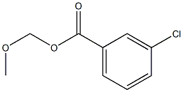 3-Chlorobenzoic acid methoxymethyl ester Struktur