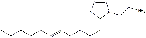 1-(2-Aminoethyl)-2-(5-undecenyl)-4-imidazoline Struktur