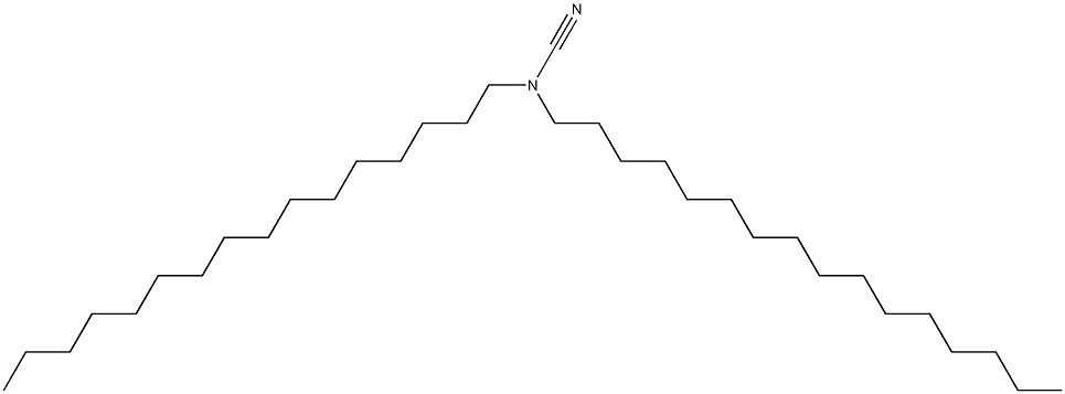 Dihexadecylcyanamide Struktur