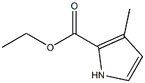 3-Methyl-1H-pyrrole-2-carboxylic acid ethyl ester Struktur