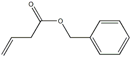 3-Butenoic acid phenylmethyl ester Struktur