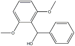 (2,6-Dimethoxyphenyl)phenylmethanol Struktur