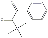 3,3-Dimethyl-1-phenyl-1,2-butanedione Struktur