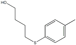 4-[(4-Methylphenyl)thio]-1-butanol Struktur