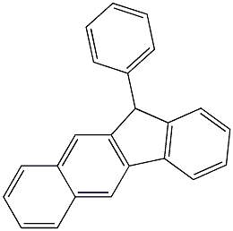 11-Phenyl-11H-benzo[b]fluorene Struktur