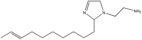 1-(2-Aminoethyl)-2-(8-decenyl)-3-imidazoline Struktur