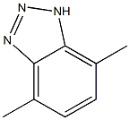 4,7-Dimethyl-1H-benzotriazole Struktur