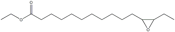 12,13-Epoxypentadecanoic acid ethyl ester Struktur