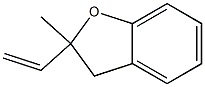 2-Methyl-2-vinyl-2,3-dihydrobenzofuran Struktur