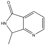 7-Methyl-6,7-dihydro-5H-pyrrolo[3,4-b]pyridin-5-one Struktur