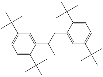 1,2-Bis(2,5-di-tert-butylphenyl)propane Struktur