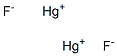 Dimercury(I) difluoride Struktur