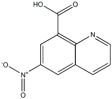 6-Nitroquinoline-8-carboxylic acid Struktur