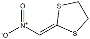 2-(Nitromethylene)-1,3-dithiolane Struktur