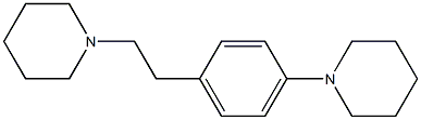 1-(4-Piperidinophenethyl)piperidine Struktur