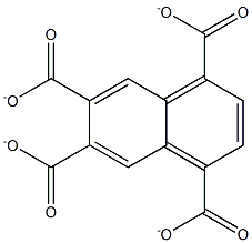 1,4,6,7-Naphthalenetetracarboxylate Struktur