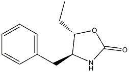 (4S,5S)-4-Benzyl-5-ethyloxazolidin-2-one Struktur