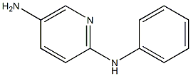 5-Amino-2-anilinopyridine Struktur