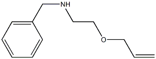 Allyl 2-(benzylamino)ethyl ether Struktur