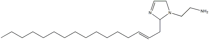 1-(2-Aminoethyl)-2-(2-hexadecenyl)-3-imidazoline Struktur