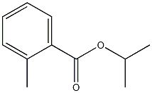 2-Methylbenzoic acid isopropyl ester Struktur