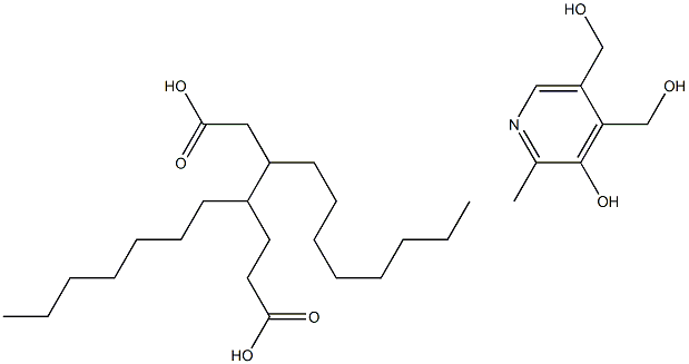 Pyridoxine-3,4'-diundecanoate Struktur